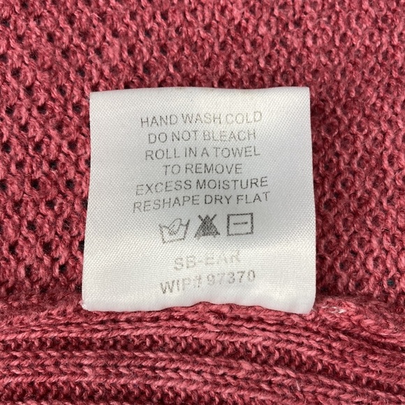 Woolrich | 3/4 Zip Knit Sweater Rose L - Picture 4 of 5